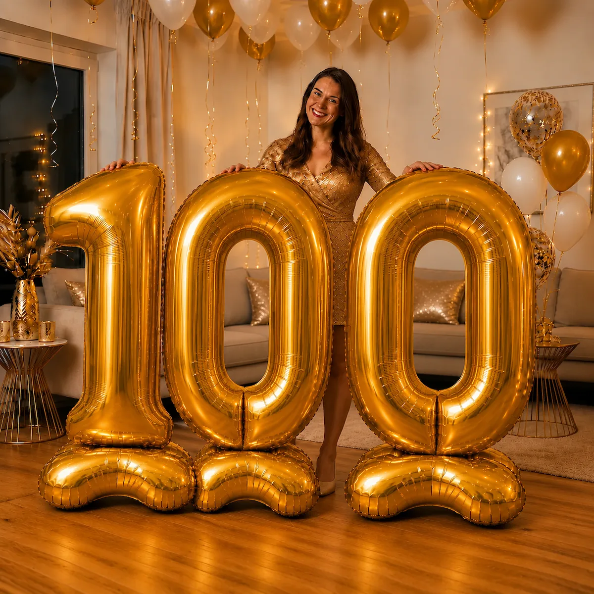 100 jaar versiering